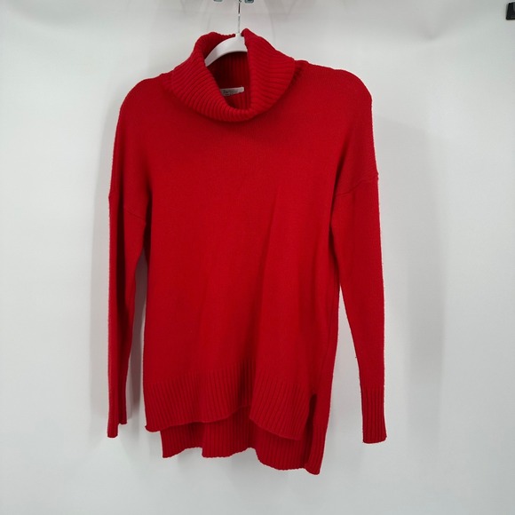 Bartolini Sweaters - Bartolini Womens Wool Cashmere Tunic Sweater Size M Italian Luxury Cozy Red